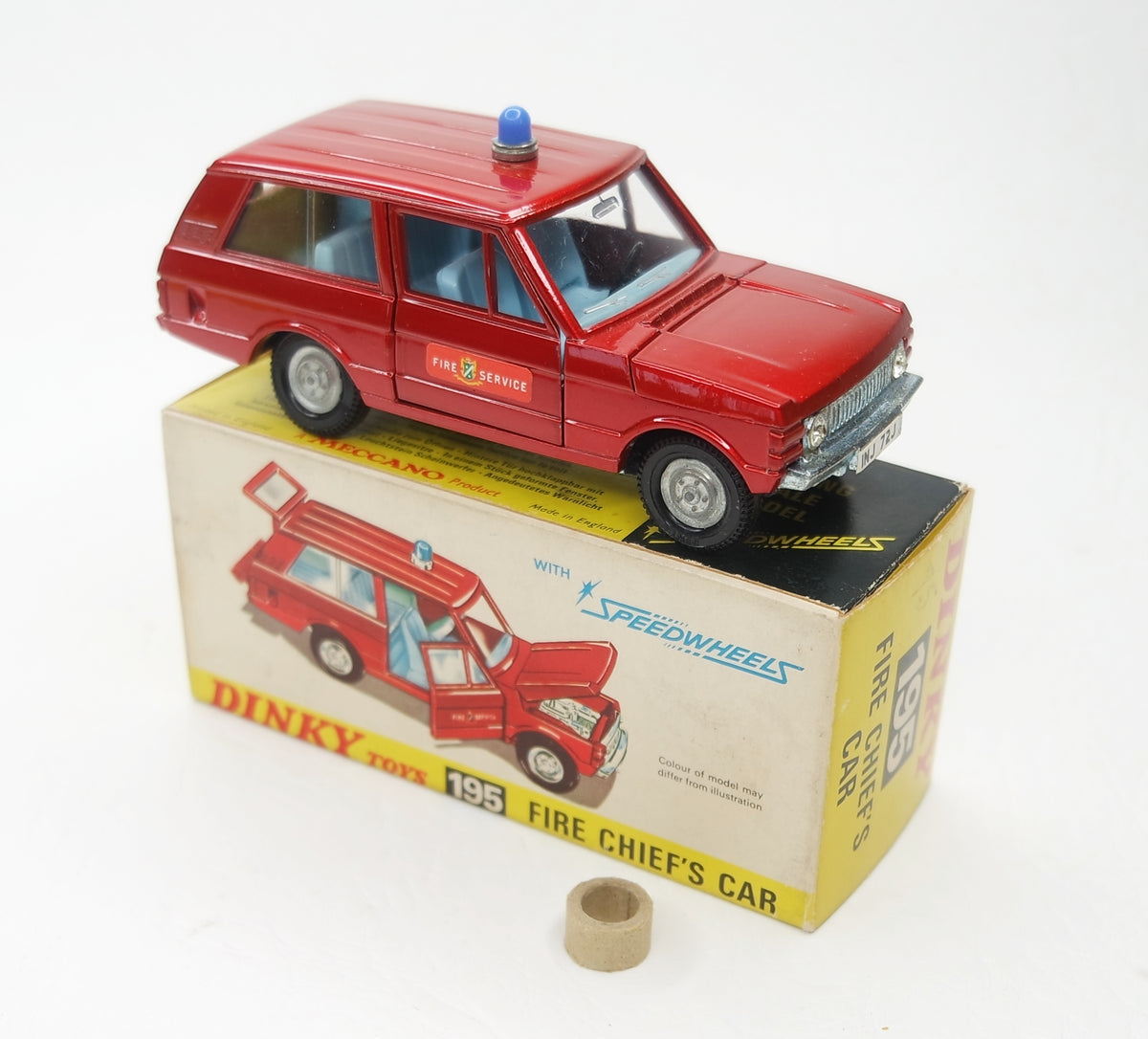 Dinky toys 195 Fire Chief's Car Virtually Mint/Boxed (C.C)