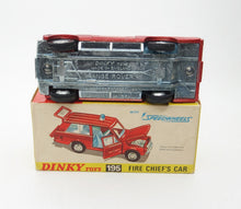 Dinky toys 195 Fire Chief's Car Virtually Mint/Boxed (C.C)
