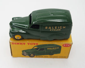 Dinky Toys 472 Austin Van "Raleigh Cycles" Very Near Mint/Boxed (C.C).