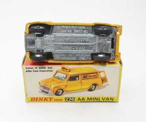 Dinky Toys 274 A.A Minivan Virtually Mint/Boxed (C.C)