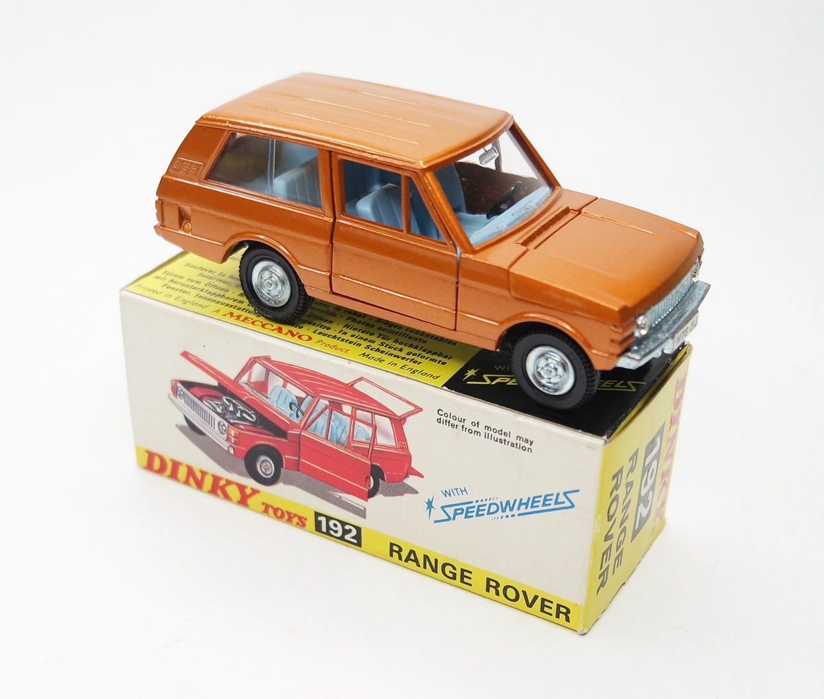 Dinky toys 192 Range Rover Virtually Mint/Boxed (C.C)
