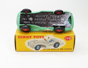 Dinky Toys 110 Aston Martin DB3 Virtually Mint/Boxed (C.C)