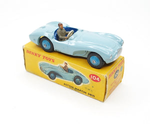 Dinky Toys 104 Aston DB3S Virtually Mint/Boxed (C.C)