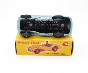 Dinky Toys 104 Aston DB3S Virtually Mint/Boxed (C.C)