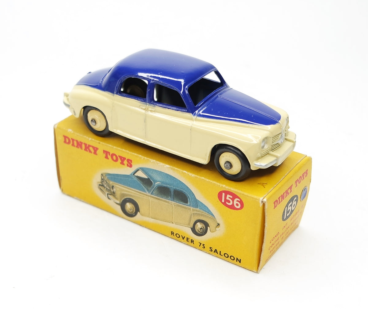 Dinky Toys 156 Rover 75 Very Near Mint/Boxed (C.C)