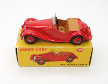 Dinky toys 129 M.G Miget U.S export Issue Very Near Mint/Boxed (C.C)