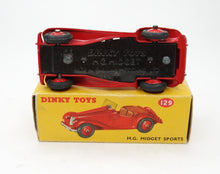 Dinky toys 129 M.G Miget U.S export Issue Very Near Mint/Boxed (C.C)