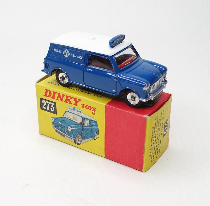 Dinky Toys 273 R.A.C Minivan Virtually Mint/Boxed (C.C) – JK DIE-CAST MODELS