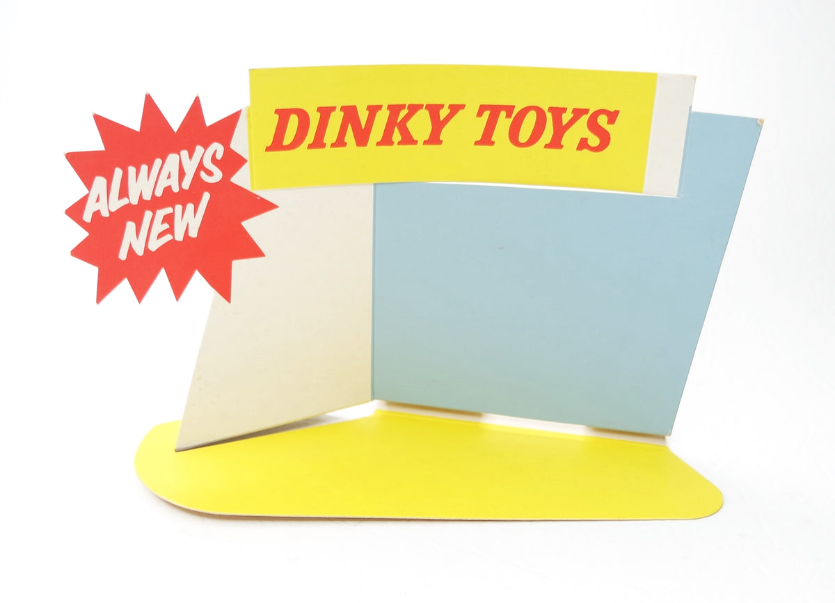 Dinky Toys 'Always New' Card Display for Individual Model (H.C)
