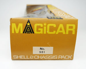 Tri-ang  Magicar 981 Shell & Chassis pack Mint/Boxed (Spot-on)