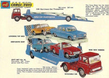 Corgi Toys Gift set 28 Bedford Tractor Unit with four cars Virtually Mint/Boxed (Revised version from 1966)