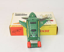 Dinky toy 101 Thunderbird 2 + 4 Very Near Mint/Boxed